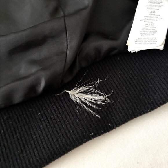 MICHAEL KORS  lightly down filled quilted black jacket  Misses XL - Picture 5 of 6